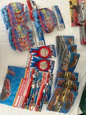 2009 hot wheels party supplies
